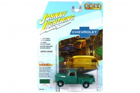 Preisvergleich für Autos: Johnny Lightning JLCG026A-4 Chevrolet 3100 Pickup grün 1950 - Classic Gold 20...