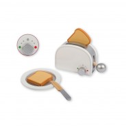 Preisvergleich für Küche & Kaufladen: Joueco 80056 Toaster für Kinderküche aus Holz