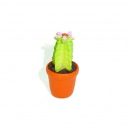 Preisvergleich für Puppen & Zubehör: KIM 39022 Kaktus Pflanze mit Topf 1:12 für Puppenhaus