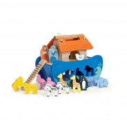 Preisvergleich für Holzspielzeug: Le Toy Van TV212 Sortierbox "Arche Noah" Steckbox Motorikspiel Holz