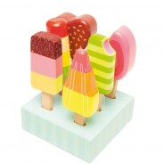 Preisvergleich für Küche & Kaufladen: Le Toy Van TV284 Honeybake "Eis am Stiel" Ice Lollies für Kinderküche und Kau...