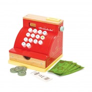 Preisvergleich für Küche & Kaufladen: Le Toy Van TV295 Honeybake "Cash Register" Kasse rot Kaufladen Holz