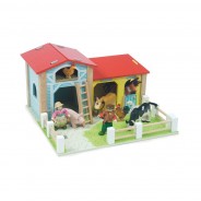 Preisvergleich für Bauernhof & Tiere: Le Toy Van TV411 Bauernhof Holz 40x45x24 cm