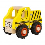 Preisvergleich für Holzspielzeug: Legler 11096 Baufahrzeug gelb Holz