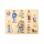 Preisvergleich für Kleinkindspielzeug: Setzpuzzle Familie und Freunde