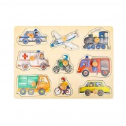 Preisvergleich für Kleinkindspielzeug: Setzpuzzle Fahrzeuge der Stadt