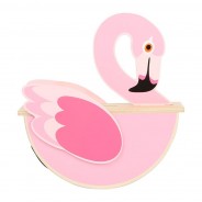 Preisvergleich für Sonstiges: Legler 12005 Spardose "Flamingo" rosa Holz