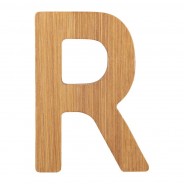 Preisvergleich für Holzspielzeug: Legler 12071 Buchstabe "R" für Namen Bambus