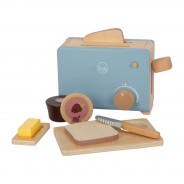 Preisvergleich für Küche & Kaufladen: Legler 12246 Toaster-Set "Tasty" für Kinderküche Holz