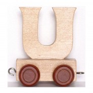 Preisvergleich für Holzspielzeug: Legler 7480 Buchstabenzug "U" Geburtstagszug Holz