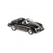 Preisvergleich für Autos: Maxichamps 940064230 Porsche 356 A Cabriolet schwarz 1956 Maßstab 1:43 Modell...