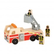 Preisvergleich für Holzspielzeug: Melissa & Doug 19391 Feuerwehrfahrzeug Holz