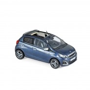 Preisvergleich für Autos: Norev 471801 Peugeot 108 blau Top! Collection 2017 Maßstab 1:43 Modellauto