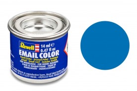 Preisvergleich für Autos: Revell 32156 blau matt Email Farbe Kunstharzbasis 14 ml Dose
