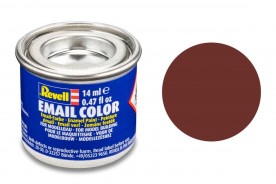 Preisvergleich für Autos: Revell 32137 ziegelrot matt Email Farbe Kunstharzbasis 14 ml Dose