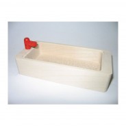 Preisvergleich für Puppen & Zubehör: Rülke 22641 Badewanne "Filius" Holz 1:12 für Puppenhaus