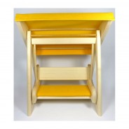 Preisvergleich für Puppen & Zubehör: Rülke 22678 Hollywoodschaukel "Filius" Holz 1:12 für Puppenhaus