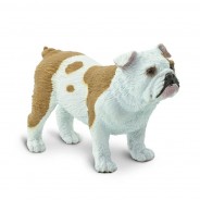 Preisvergleich für Bauernhof & Tiere: Safari S250729 Bulldogge weiss/braun Kunststoff