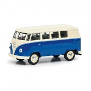 Preisvergleich für Autos: Schuco 452030900 VW T1 Bus beige/blau Paperbox Edition No.5 Maßstab 1:64 Mode...