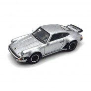 Preisvergleich für Autos: Schuco 452656200 Porsche 911 Turbo (930) silber Maßstab 1:87