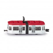 Preisvergleich für Autos: Siku 1011 Straßenbahn weiß/rot (Blister)
