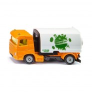 Preisvergleich für Autos: Siku 1104 Volvo FL Kehrmaschine Faun VIAJET Streamline gelb/weiss Maßstab ca....