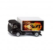 Preisvergleich für Autos: Siku 1107 Volvo FL LKW mit Kofferaufbau "Sixt" schwarz/weiss (Blister)
