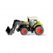 Preisvergleich für Autos: Siku 1392 Claas Axion mit Frontlader grün (Blister) Traktor
