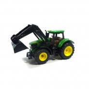 Preisvergleich für Autos: Siku 1395 John Deere mit Frontlader grün (Blister) Traktor