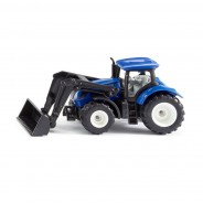 Preisvergleich für Autos: Siku 1396 New Holland Frontlader Traktor (Blister)