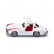 Preisvergleich für Autos: Siku 1470 Mercedes 300SL Flügeltüren weiß - neue Felgen (Blister)