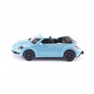 Preisvergleich für Autos: Siku 1505 VW Beetle Cabrio hellblau Modellauto (Blister)