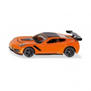 Preisvergleich für Autos: Siku 1534 Chevrolet Corvette ZR1 orange (Blister) Modellauto