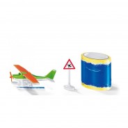 Preisvergleich für Autos: Siku 1602 Wasserflugzeug grün/weiss/orange mit Tape (Blister)