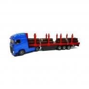 Preisvergleich für Autos: Siku 1659 Volvo Holz-Transport-LKW blau (Blister)