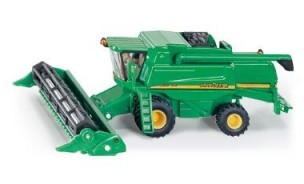 Preisvergleich für Autos: Siku 1876 Mähdrescher John Deere 9680i grün Maßstab 1:87