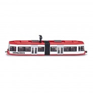 Preisvergleich für Autos: Siku 1895 Straßenbahn "Bombardier" weiß/rot Maßstab 1:87