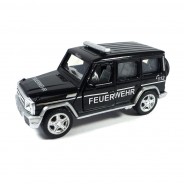 Preisvergleich für Autos: Siku 2306 Blackline Mercedes-AMG G65 "Feuerwehr" schwarz Interschutz 2022 Maß...