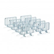 Preisvergleich für Autos: Siku 2464 Absperrgitter (10 Stück) Maßstab 1:32