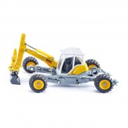 Preisvergleich für Autos: Siku 3548 Menzi Muck Schreitbagger gelb/grau Maßstab 1:50