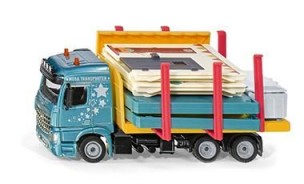 Preisvergleich für Autos: Siku Pritschen-Lkw Fertighaus-Transporter 3562, Maßstab 1:50