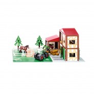 Preisvergleich für Autos: Siku 5609 Pferdehof mit Fendt Traktor und viel Zubehör Maßstab 1:50 SikuWorld