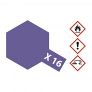 Preisvergleich für Autos: Tamiya 81016 Farbe X-16 Violett glänzend 23ml
