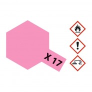 Preisvergleich für Autos: Tamiya 81017 Farbe X-17 Rosarot glänzend 23ml