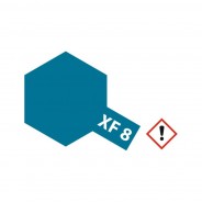 Preisvergleich für Autos: Tamiya 81308 Farbe XF-8 Blau matt Acryl 23ml