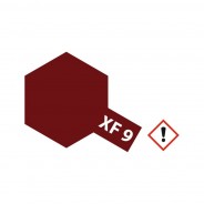 Preisvergleich für Autos: Tamiya 81309 Farbe XF-9 Rumpf-Rot matt 23ml