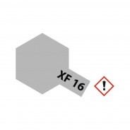 Preisvergleich für Autos: Tamiya 81316 Farbe XF-16 Aluminium matt 23ml