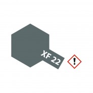 Preisvergleich für Autos: Tamiya 81322 Farbe XF-22 Royal-Marine Grau matt 23ml