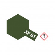 Preisvergleich für Autos: Tamiya 81781 Farbe XF-81 Dunkelgrün 2 RAF matt 10ml