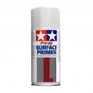 Preisvergleich für Autos: Tamiya 87064 Grundierungsspray fein hellgrau 180ml